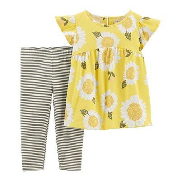 Carter's Other - NWT Daisy Tee & Leggings Set Toddler Girl Carter's 2-Piece